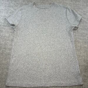A New Day Women’s Crew Neck T-Shirt-Large/Gray/Short Sleeve